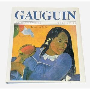 Vintage 1991 Gauguin by Peggy Vance HC DJ Art Artist 48 Color Plates Illustrated